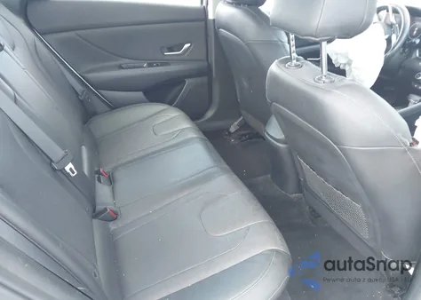 2021 Hyundai Elantra Limited z USA, uszkodzony, nr VIN 5NPLP4AG9MH019702